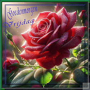 goedemorgen vrijdag…